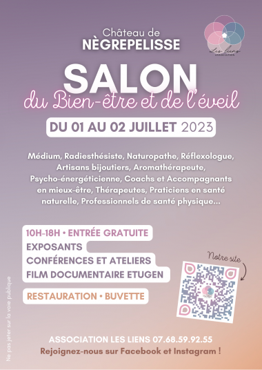 Affiche Salon du bien-être & de l'éveil